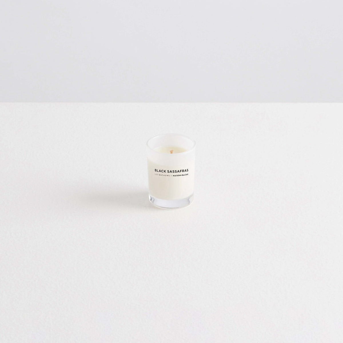 Black Sassafras Mini Scented Candle