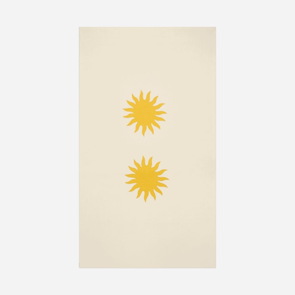 Le Soleil Tablecloth | Ivory & Yellow