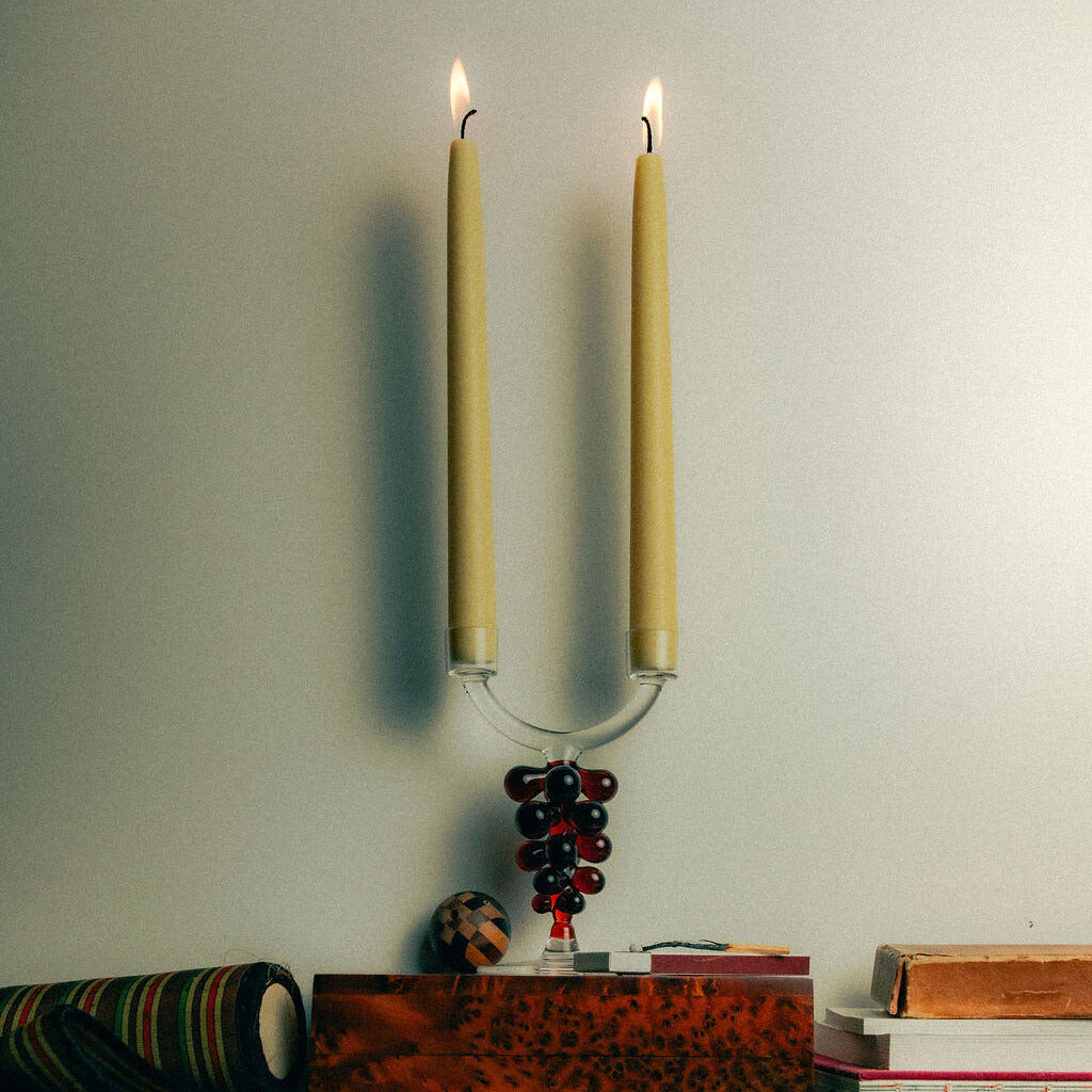 Bordeaux Double Candle Holder