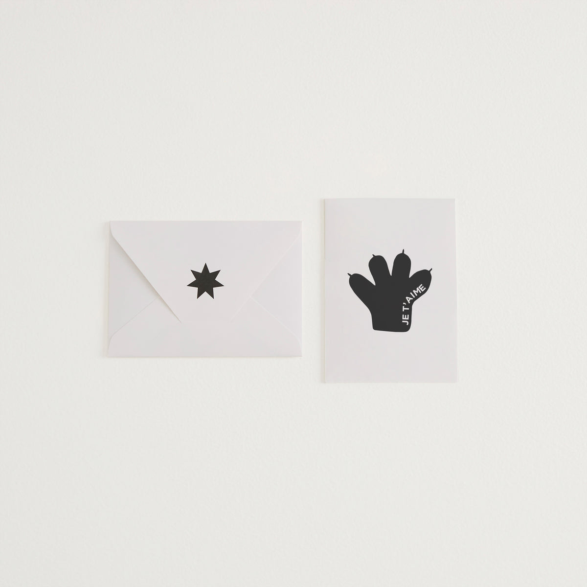 Je T&#39;Aime Greeting Card