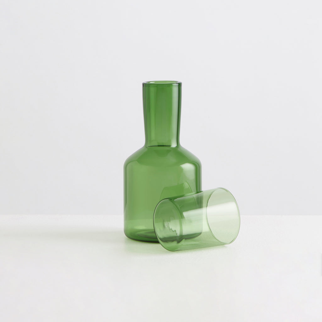 J'ai Soif Carafe & Glass | Green (Maison Balzac)