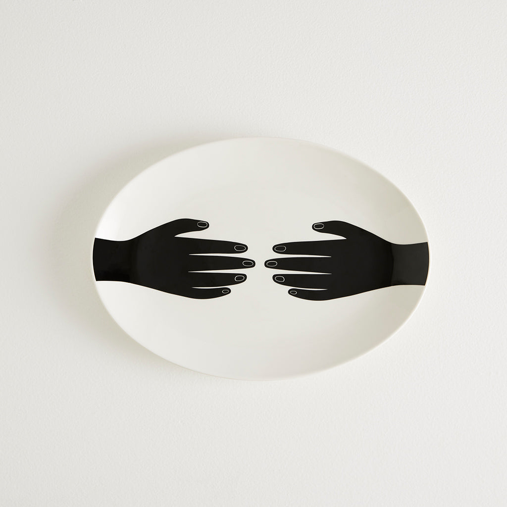 Les Mains Serving Platter