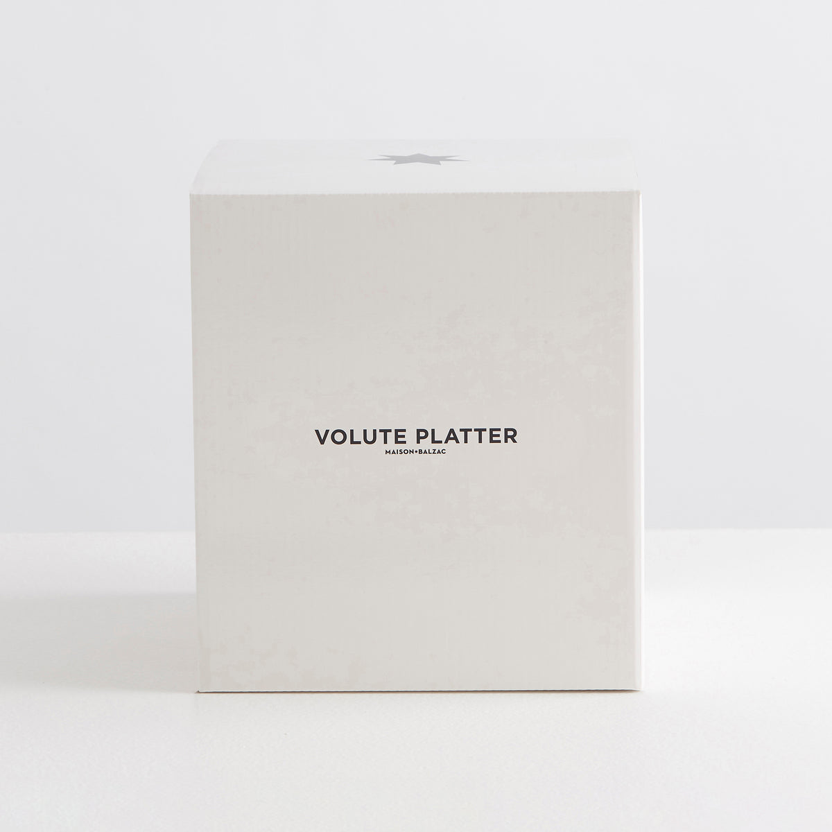 Volute Platter | Smoke