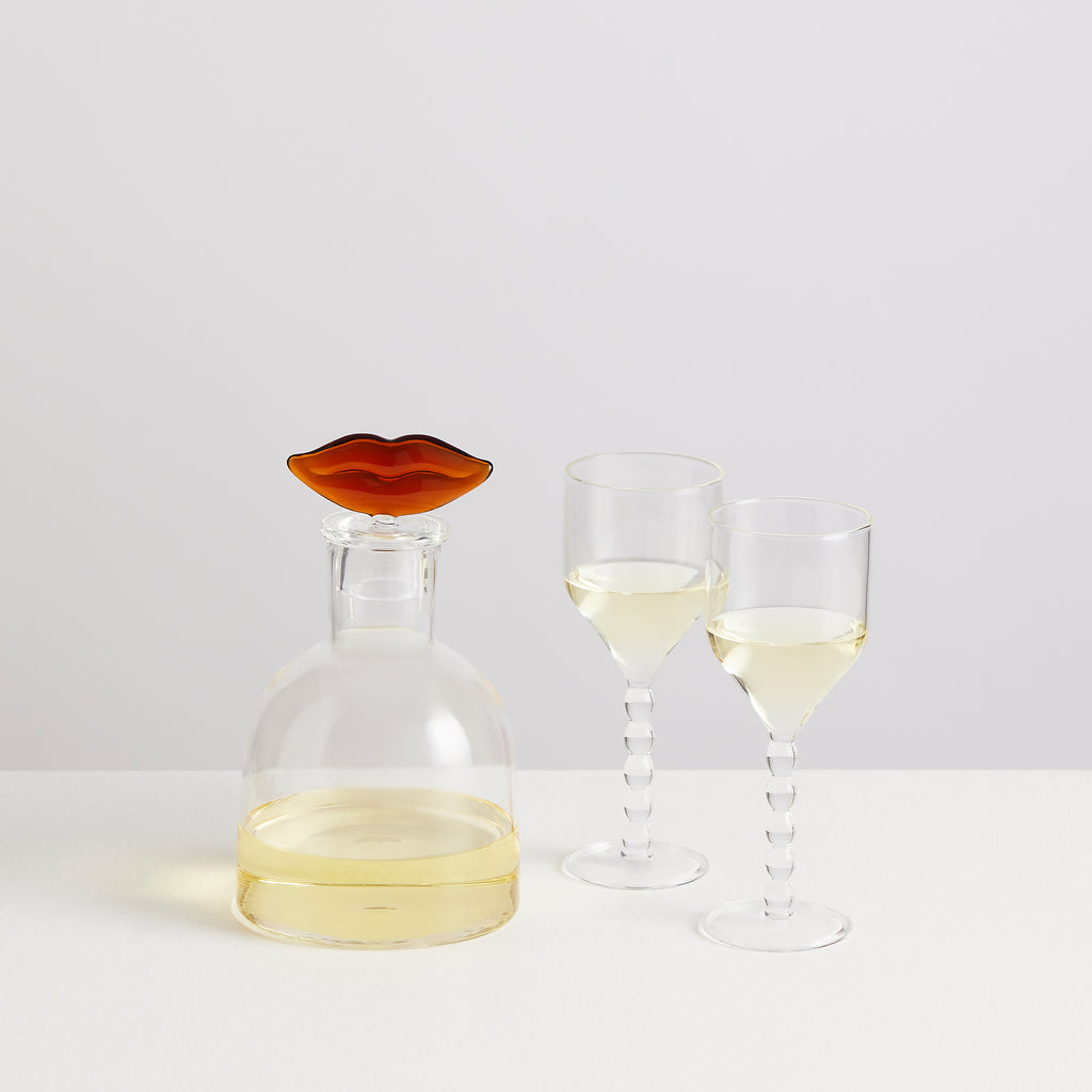 2 Perle Wine Glasses | Clear