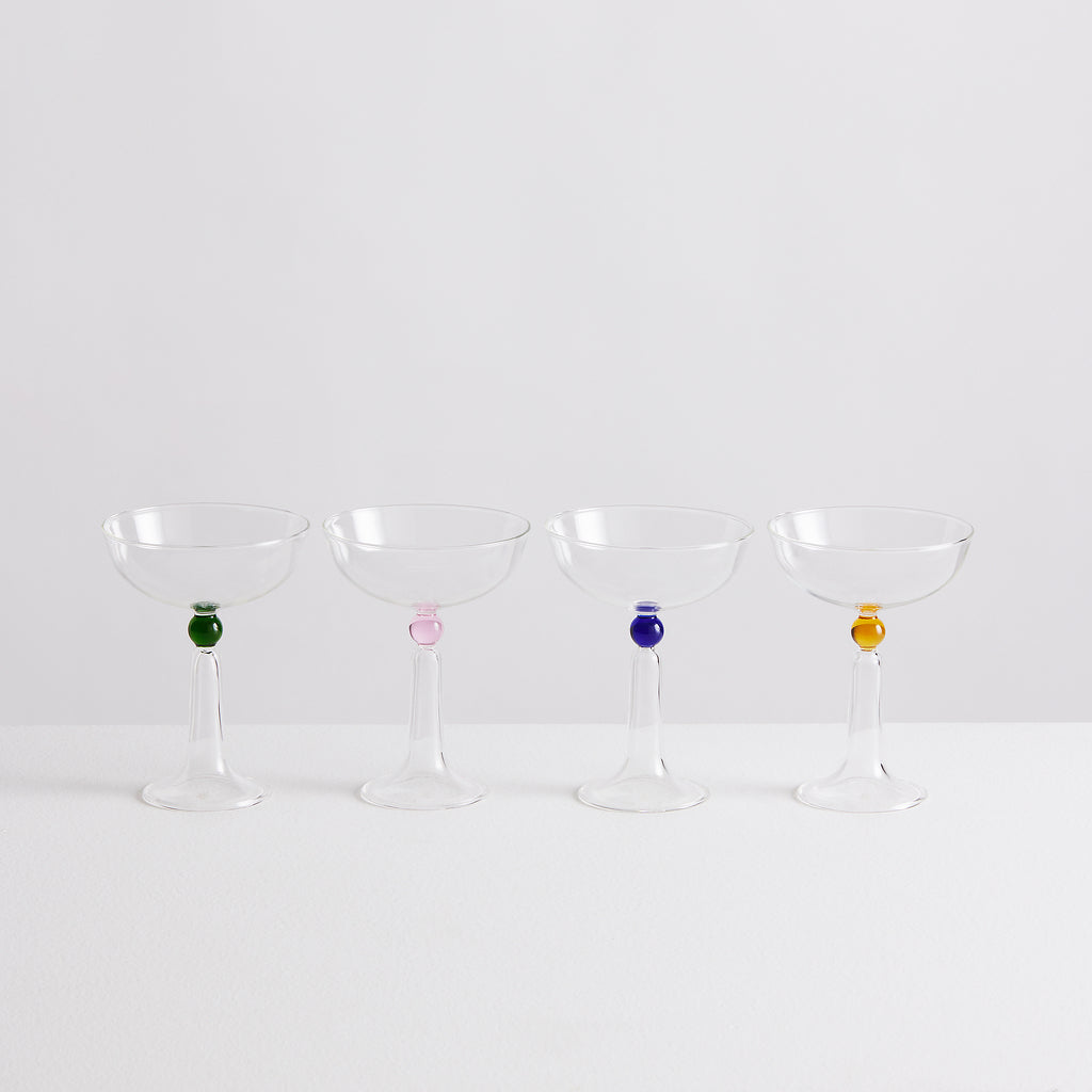 Tassel Champagne Coupes