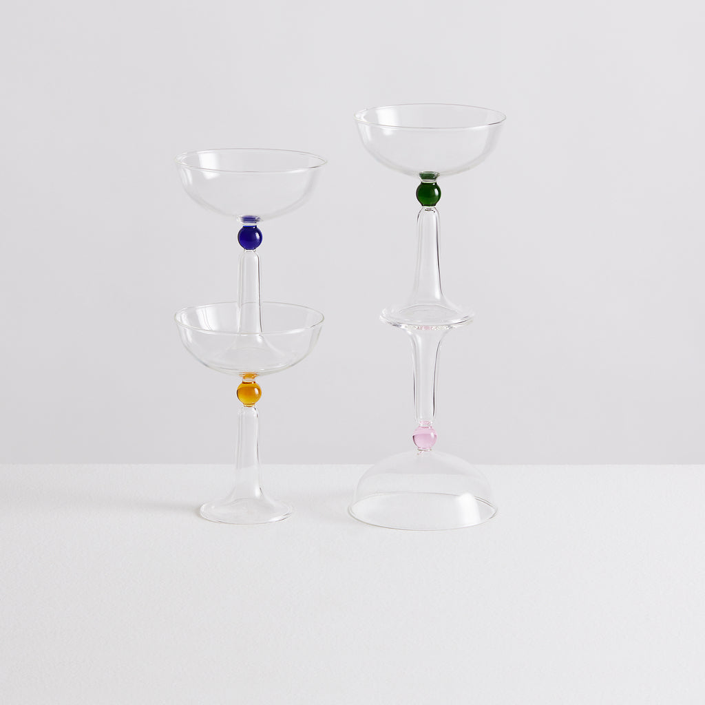 Tassel Champagne Coupes