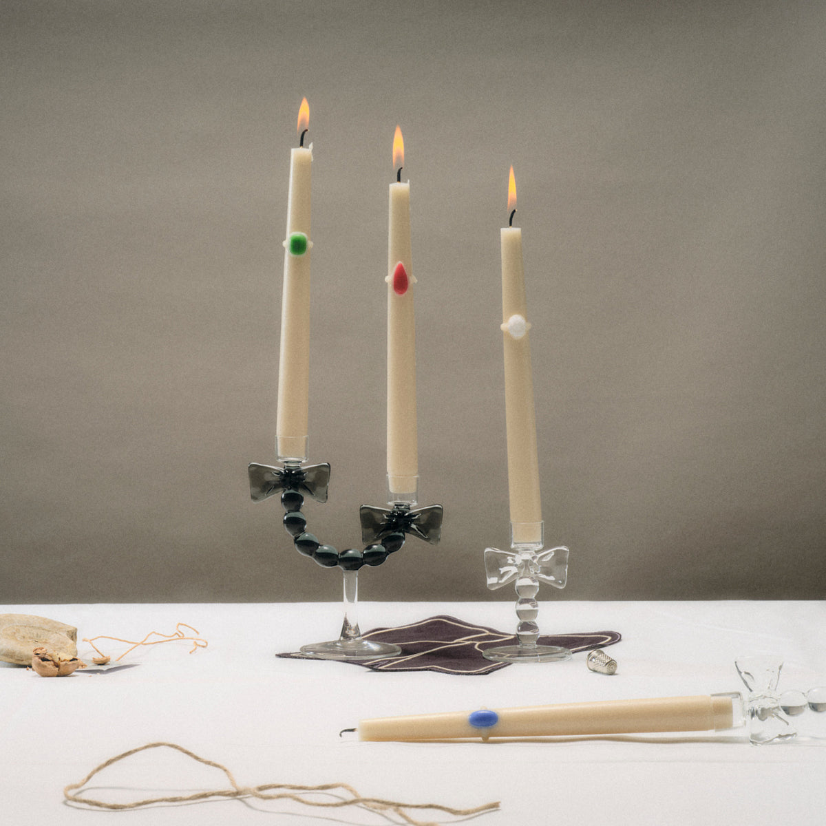 Petit Bow Candle Holder