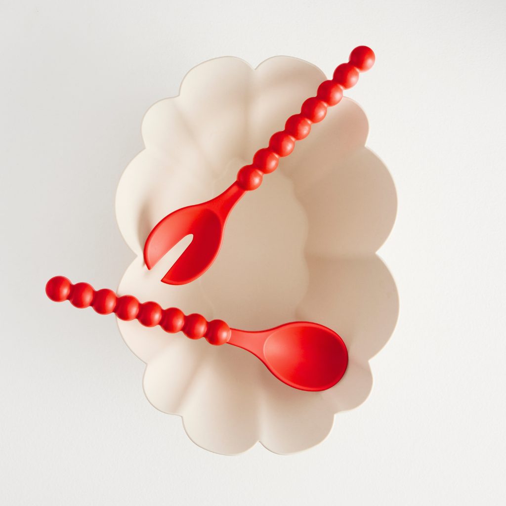 Cloud Serving Spoons | Coral