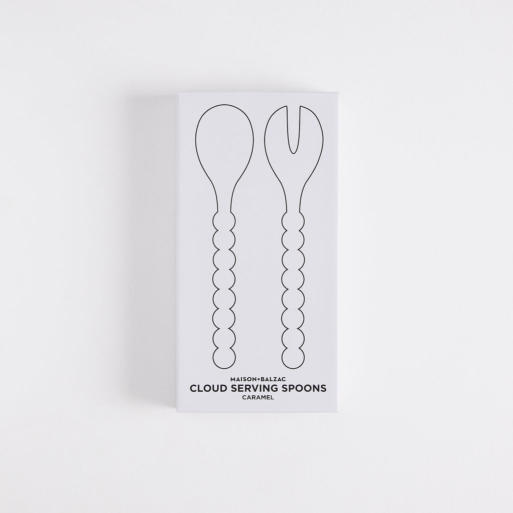 Cloud Serving Spoons | Caramel