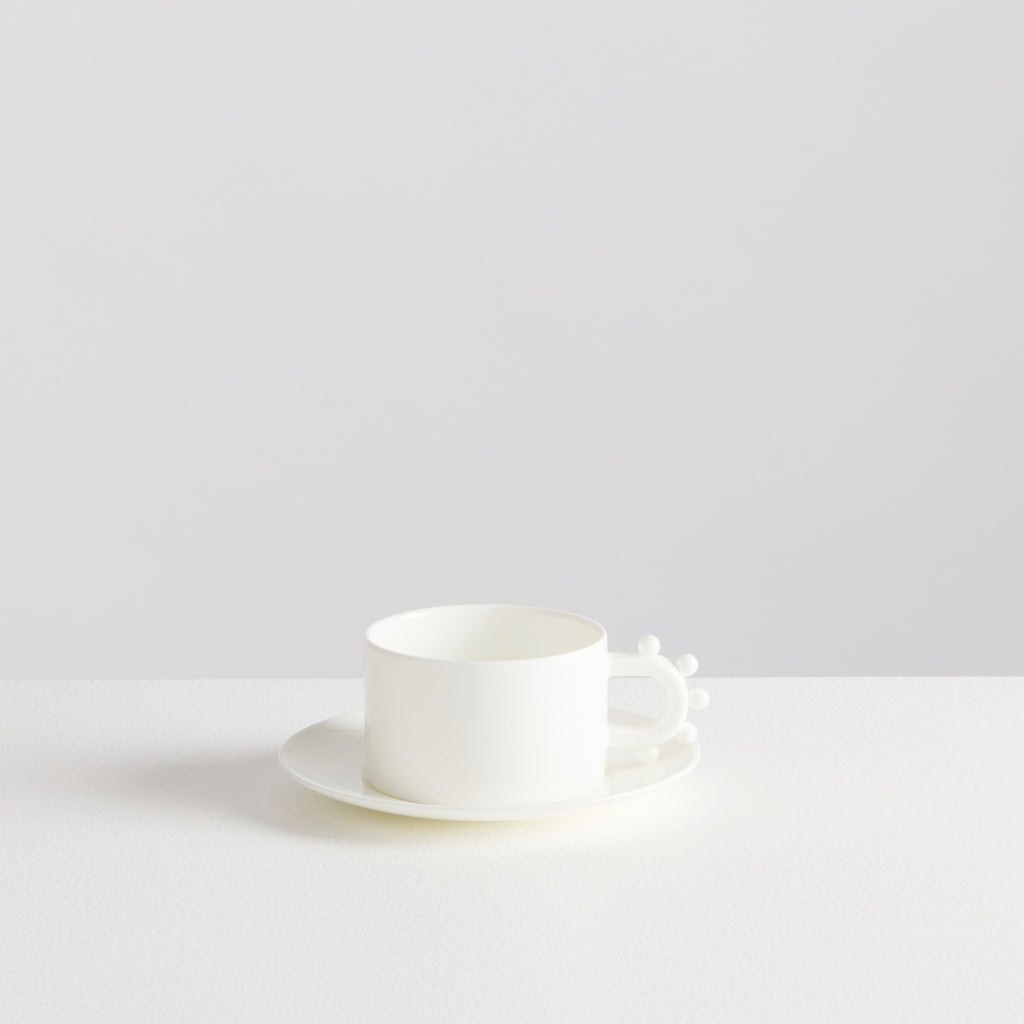 Pomponette Teacup & Saucer