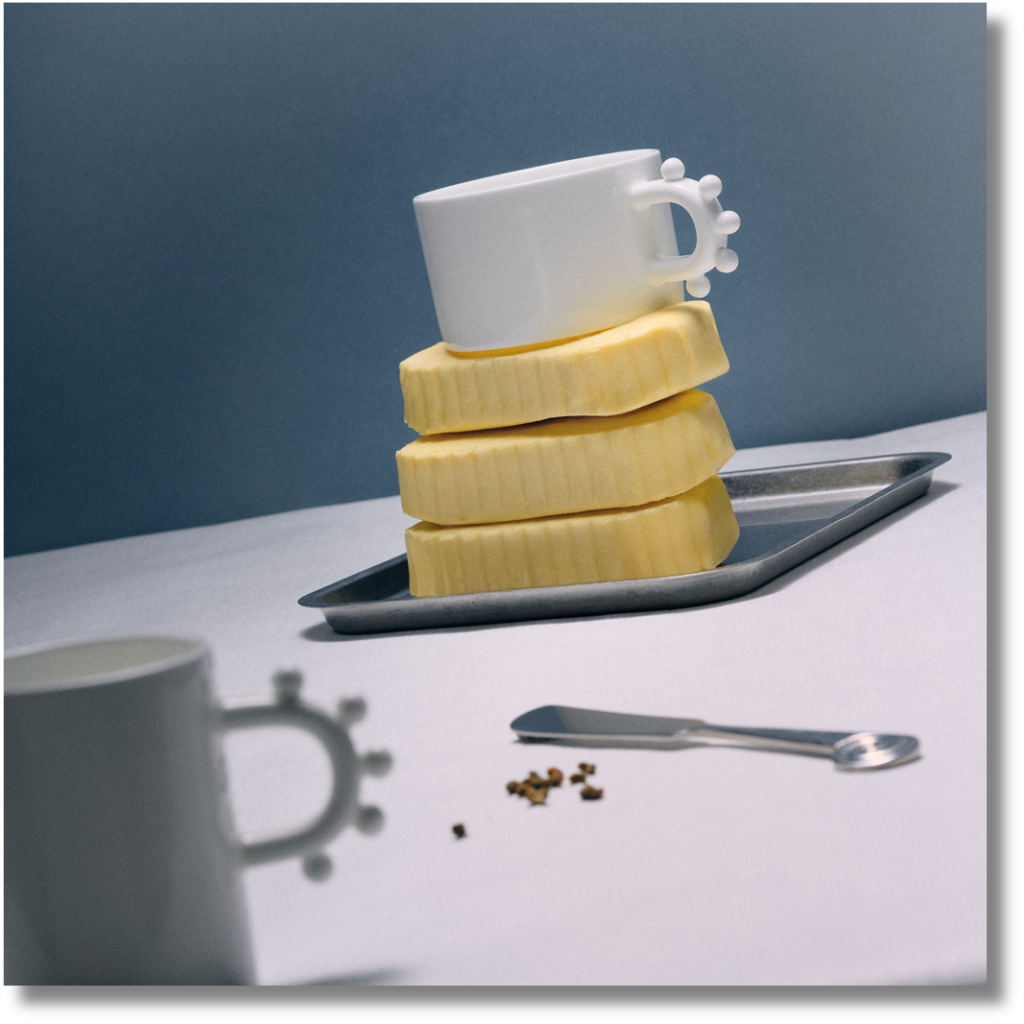 Pomponette Teacup & Saucer