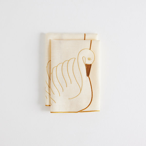 Swan Napkins
