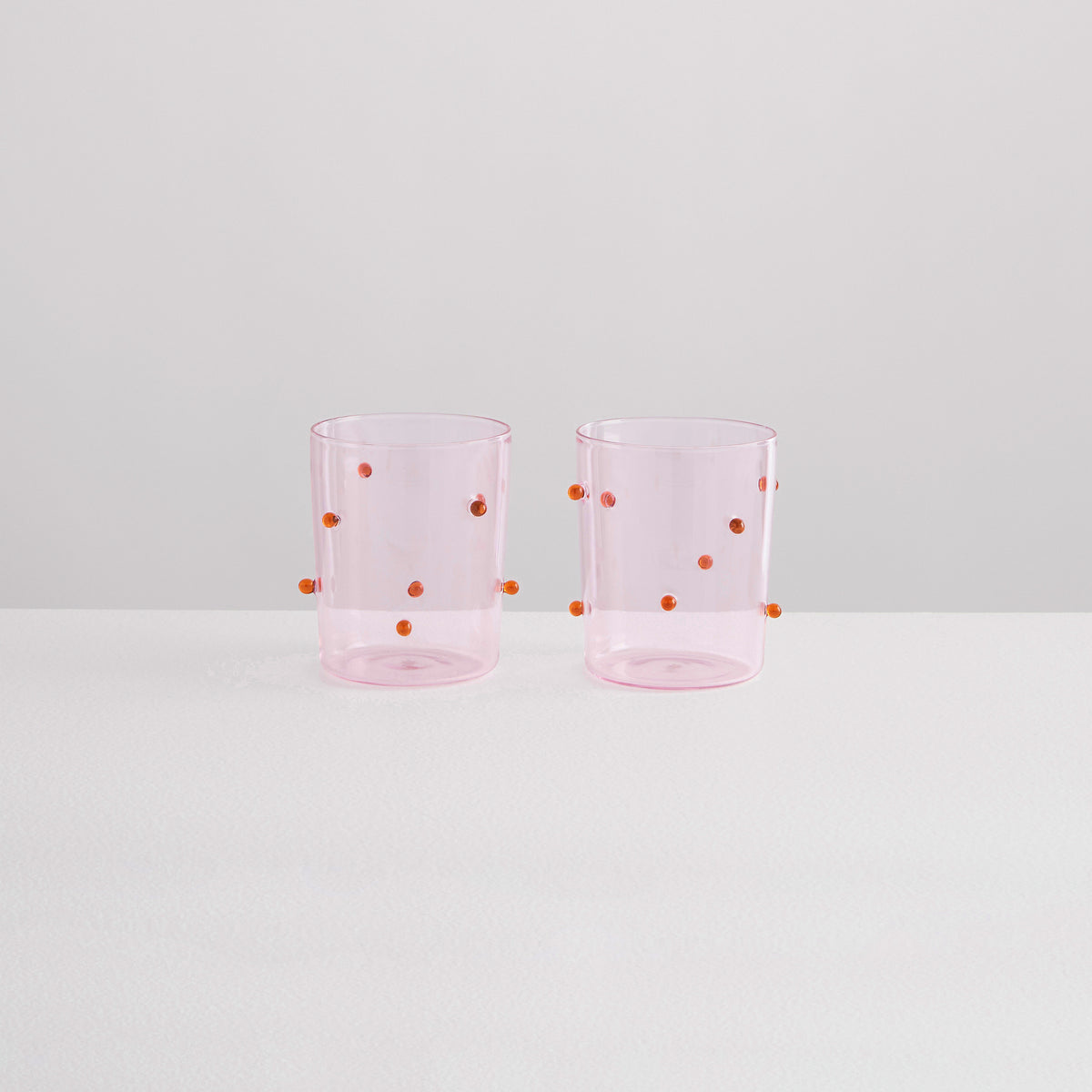 2 Pomponette Gobelets | Pink &amp; Amber